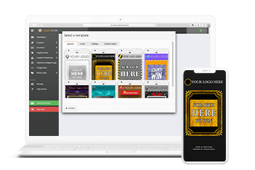 Plataforma com interface amigável para a criação de Vouchers de Pagamento Digital.