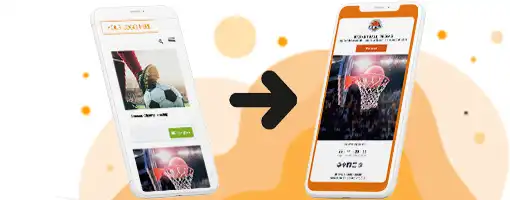 Cupom Digital convencional e um Diretório de Cupons Digitais, ambos para engajamento de fãs, em um smartphone.